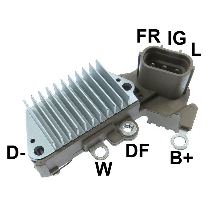 Voltage Regulator for Alternator, Regulador De Voltaje, GA168, DEN&SO: 126000-2861; 27700-23010; TRANSPO: IN304; VR-H2005-62A